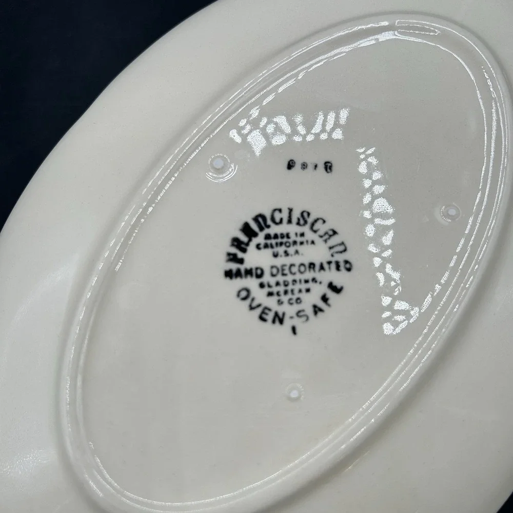 Vintage Franciscan Apple‎ Gravy Boat 8